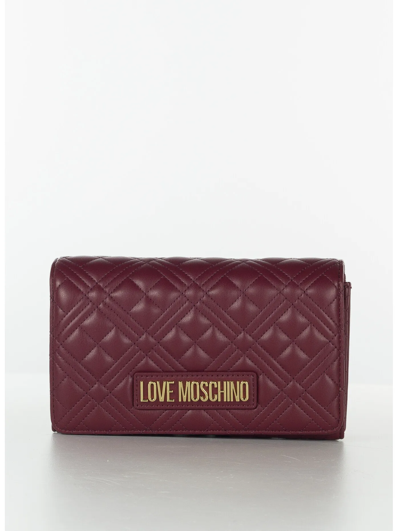 Logo Quilted Shoulder Bag