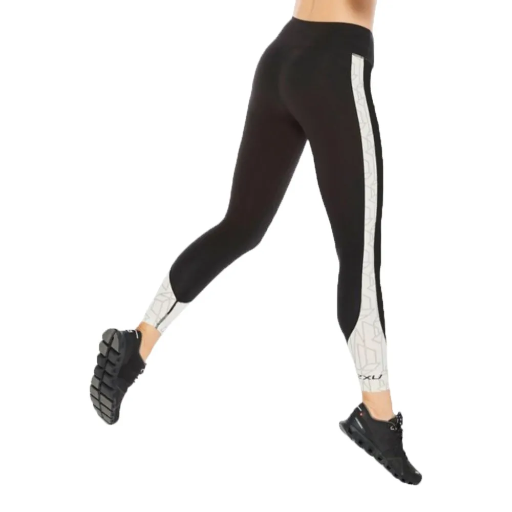 2XU Women's Compression Leggings - Fitness Midrise Line Up