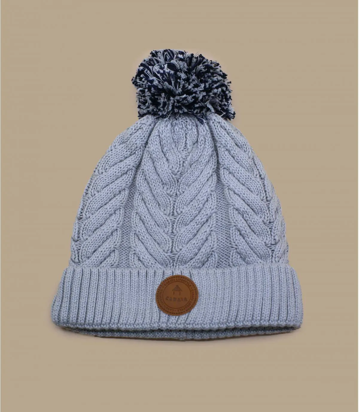bio cotton grey beret Alexander grey