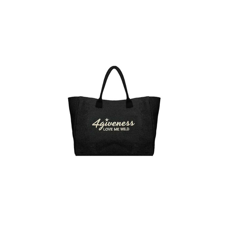 Black Borsa Promo Paper Embroidery by 4Giveness