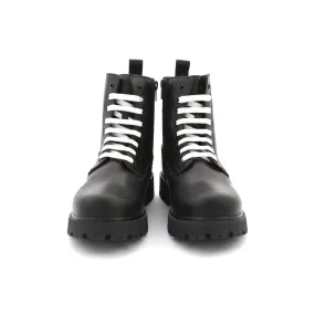 Black Unisex Logo Amphibians