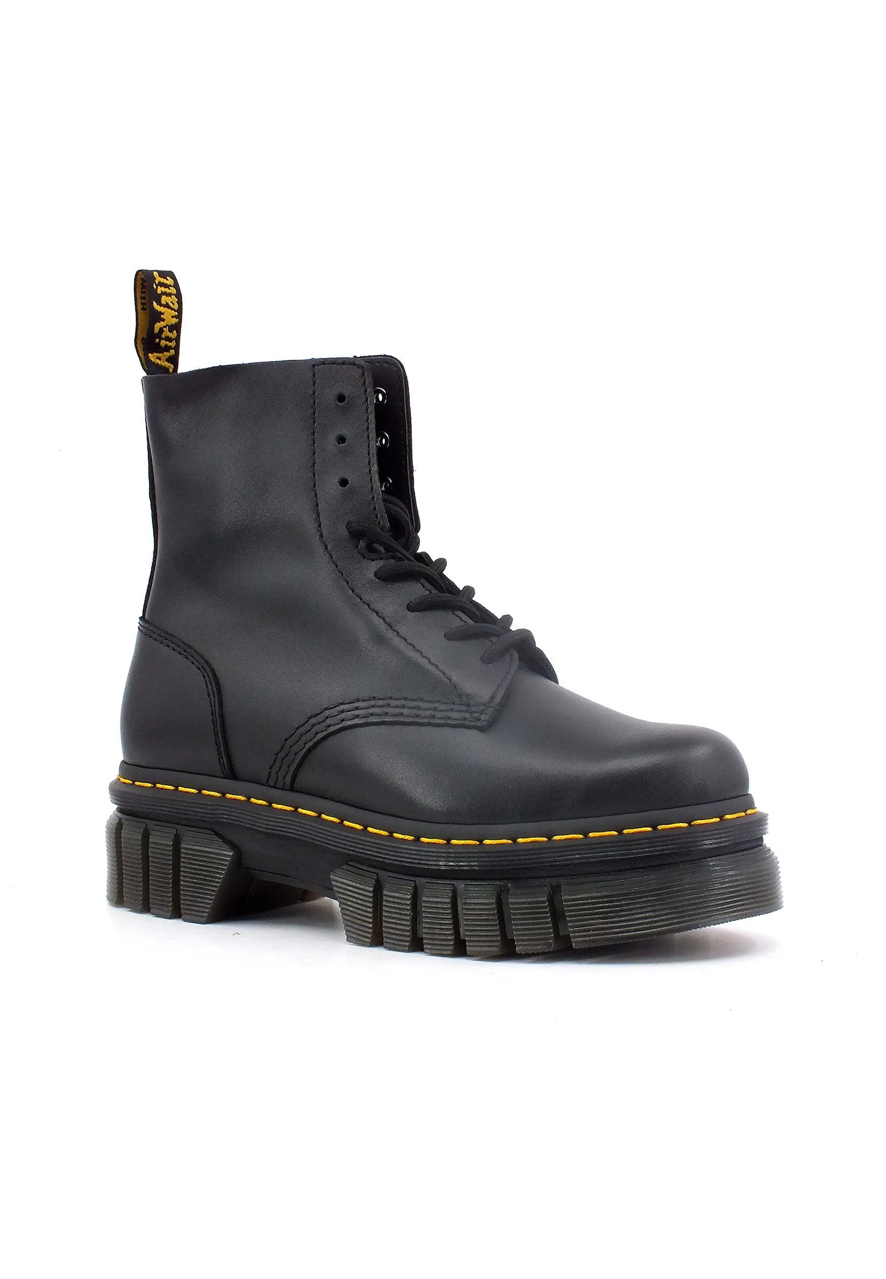 Dr. Martens Black Nappa Lux Women's Ankle Boot AUDRICK-27149001