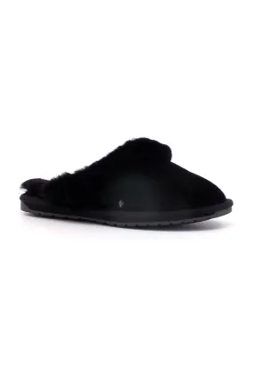 EMU Jolie Black Ciabatta for Women - W10015