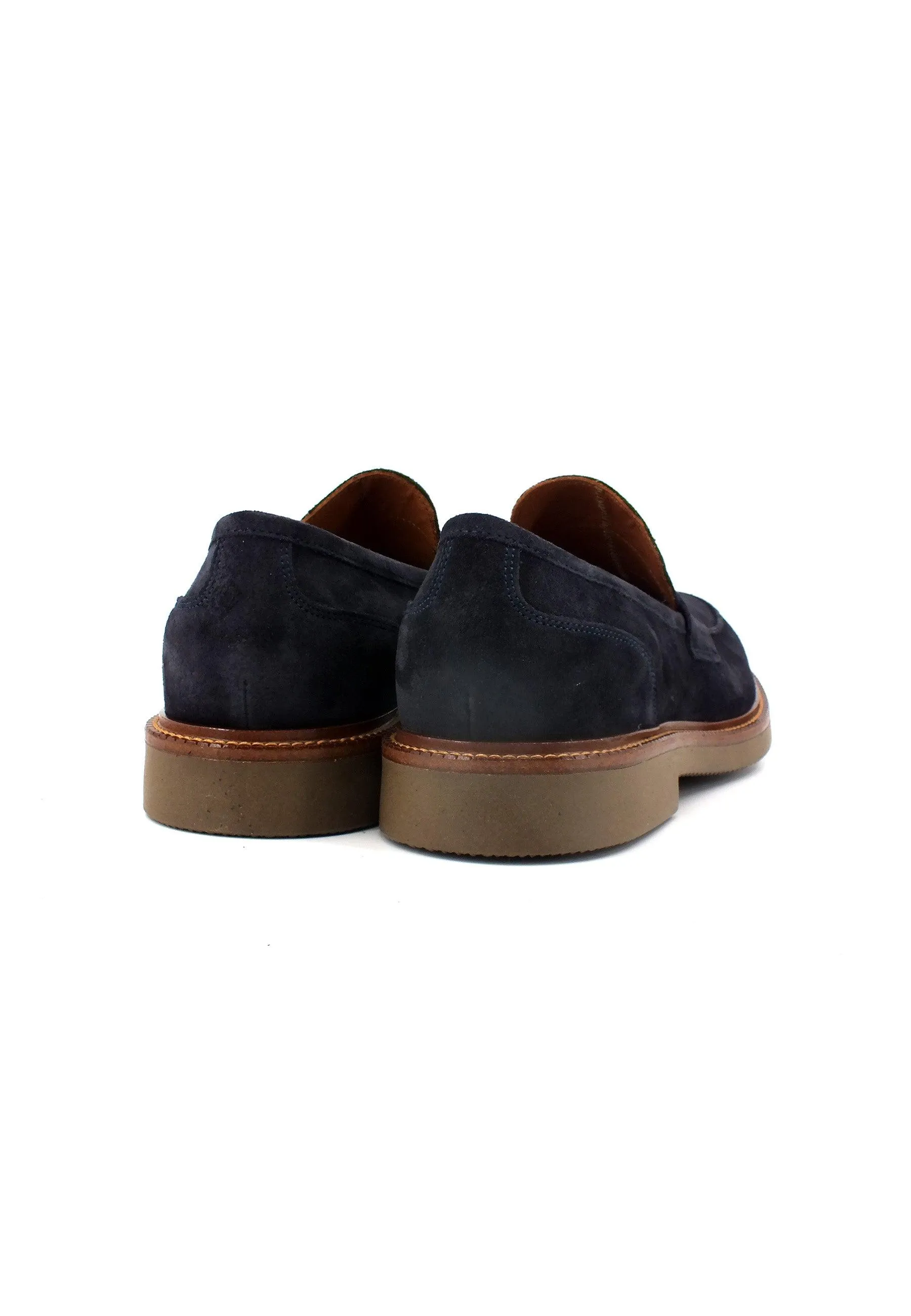 Blue Tobacco Men's Loafers FRAU 35D7129.