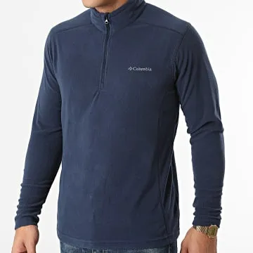 Klamath Range Zip Collar Navy Blue Fleece Pullover 1352472