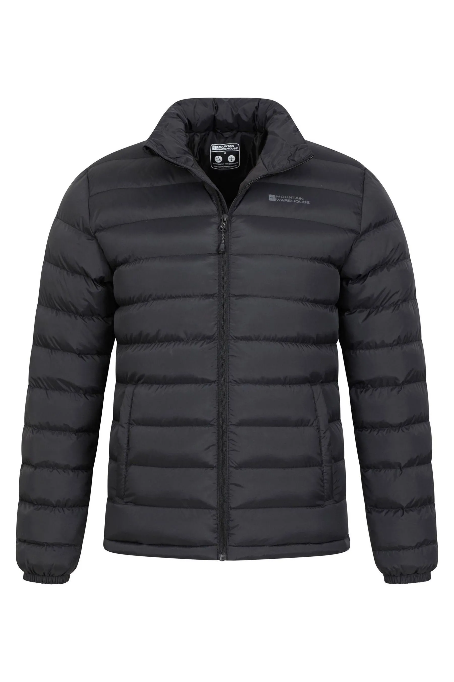 Men's Water Resistant Vista Padded Jacket by Mountain Warehouse