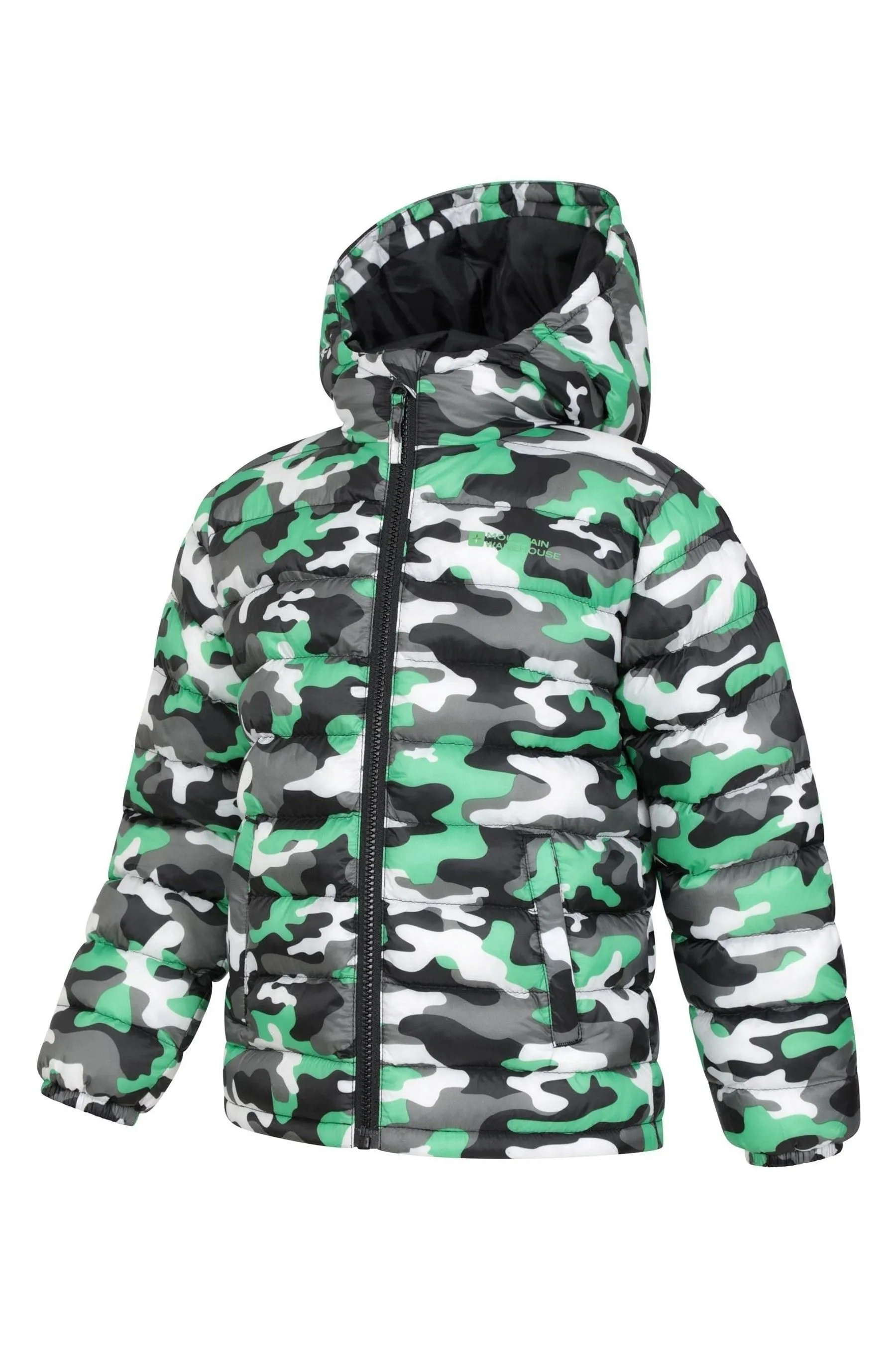 Waterproof Padded Jacket with Print - Season Collection by Mountain Warehouse