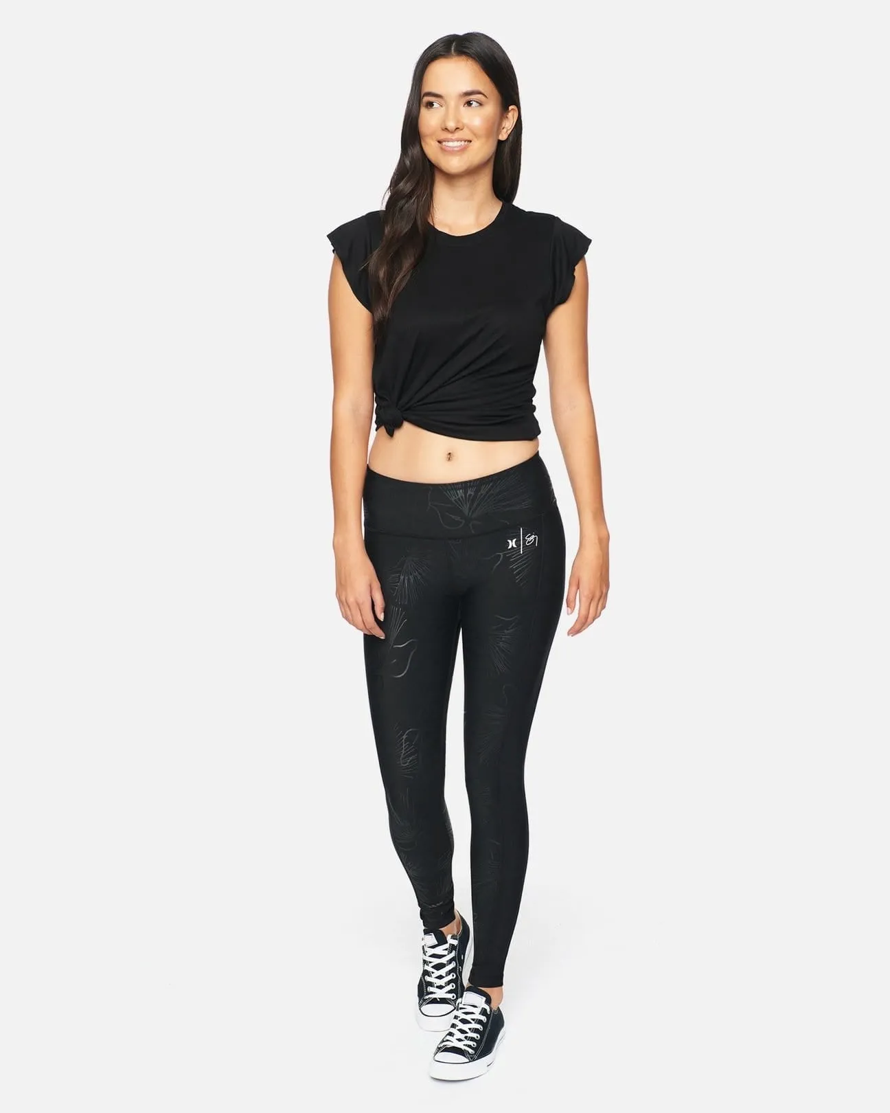 Sig Wailehua Black Surf Legging Hybrid