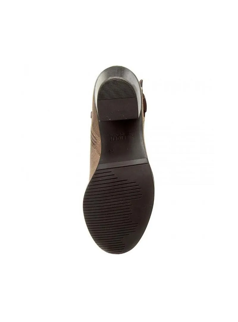 Tommy Hilfiger ivory tan booties