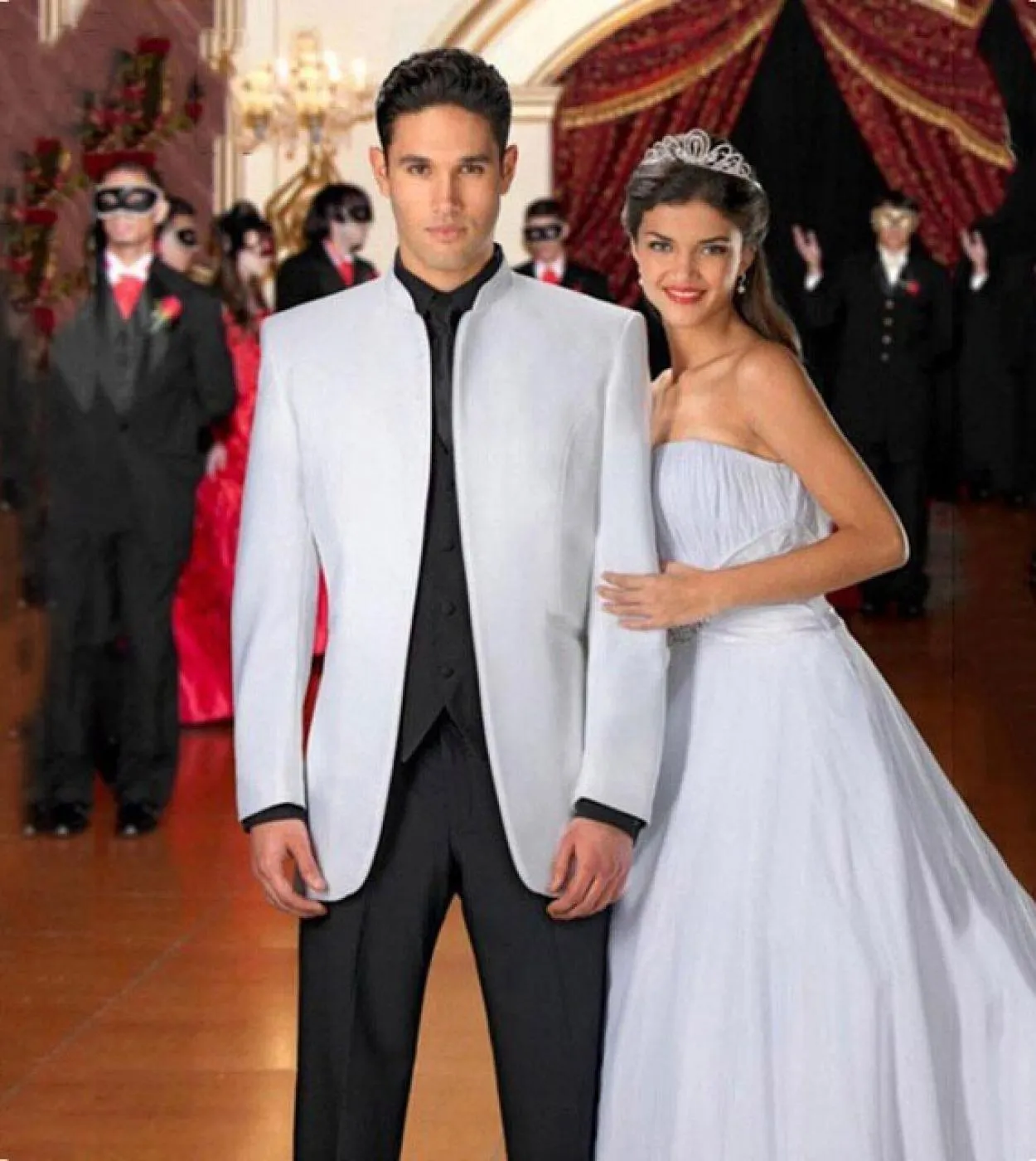 Wedding Men's Suit 3 Pieces Slim Fit Tuxedo Groom suits Suit Masculine